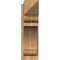 Ekena Millwork Olympic Rough Sawn Arts and Crafts Outlooker, Western Red Cedar, 8"W x 26"D x 26"H OUT08X26X26OLY03RWR - alternate 4